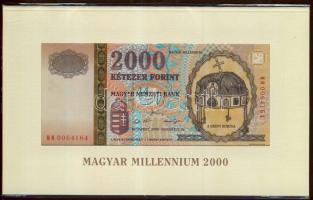 2000. 2000Ft "Millenium" eredeti bontatlan díszcsomagolásban T:I