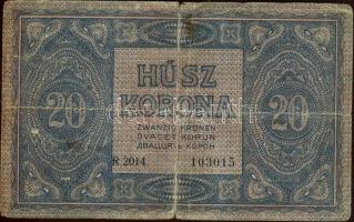 1919. augusztus 9. 20K T:IV