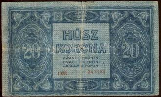 1919. 20K július T:III-/IV