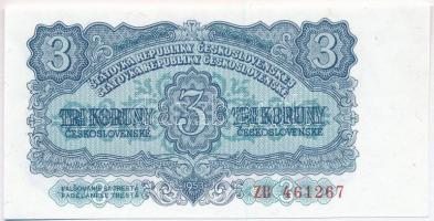 Csehszlovákia 1953. 3K ZB 461267 T:I Czechoslovakia 1953. 3 Korun ZB 461267 C:UNC