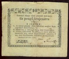1849. Rozsnyó 3kr T:III