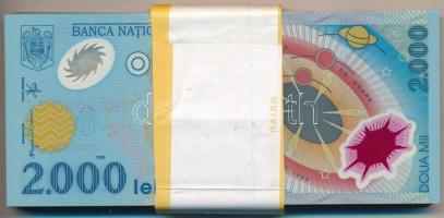 Románia 1999. 2000L "Napfogyatkozás" (97x) sorszámkövető sorozatokkal T:I Romania 1999. 20...