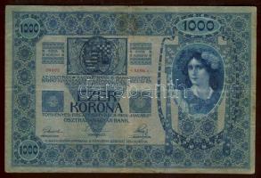 1902. 1000K román ellenbélyegzővel T:III+