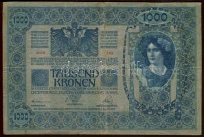 1902. 1000K román ellenbélyegzővel T:III+