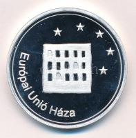 ~2003. Európai Unió Háza / Európai Parlament - Európai Bizottság kétoldalas fém emlékérem, peremen FÉM jelzéssel, kapszulában (42,5mm) T:PP