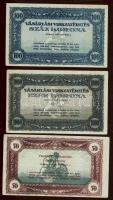 1920-as évek eleje, vásárlási visszatérítés 50K T:II+, 100K T:I, 1000K T:I-