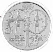 Fritz Mihály (1947-) 1994. "MÉE Székesfehérvár - Aba Sámuel és Péter" peremen jelzett Ag e...