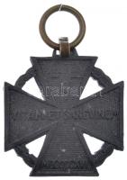 1916. Károly-csapatkereszt Zn kitüntetés miniatűr, füllel T:1-