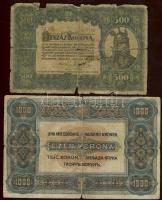 1920. 1000K T:IV + 500K T:V