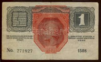 1902-1915. 1K, 2K, 10K, 100K, 1000K piros ill. fekete "Deutschösterreich" fny-sal T:II,III...