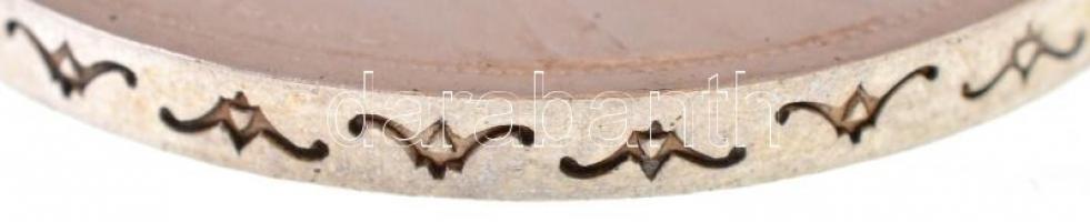 1938. 5P Ag "Szent István" kapszulában, dísztokban T:1,1- 
Adamo P8.1