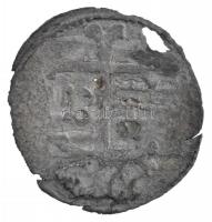 1482-1486. Obulus Ag I. Mátyás (0,26g) T:2-,3 ly. Hungary 1482-1486. Obulus Ag Matthias I (0,26g) C:VF,F hole