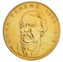 1994. 200Ft aranyozott Ag "Deák" T:1-