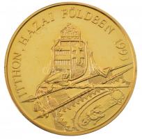 Bognár György (1944-) 1993. "Vitéz Nagybányai Horthy Miklós / Itthon hazai földben" aranyo...