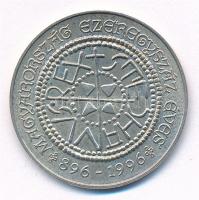 1996. "Millecentenárium - Magyarország ezeregyszáz éves" jelzett Ag emlékérem (5,83g/0.835...