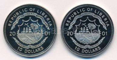 Libéria 2001. 10$ "Szabadság pillanatai - Bécs felszabadítása a török ostrom alól 1683" mu...