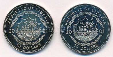 Libéria 2001. 10$ "Szabadság pillanatai - A tudomány szabadsága 16-17. század" multicolor ...
