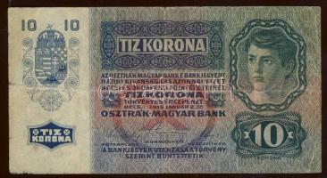 1902-15. 1K, 2K, 10K, 20K (2 klf típus), 100K, 1000K, összesen 7 klf bankjegy T:III, III/IV