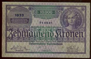 Ausztria 1924. 10.000K T:II+