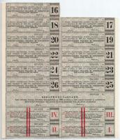 Budapest 1929. "Részvénytársaság Villamos és Közlekedési Vállalatok Számára" tíz részvénye...