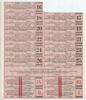 Budapest 1929. "Részvénytársaság Villamos és Közlekedési Vállalatok Számára" tíz részvénye...