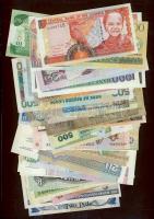 Jó Afrika gyűjtemény 57 klf bankjegy jobbakkal T:I (többsége), II+, II(