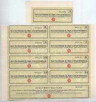 Budapest 1923. "Ganz és Társa-Danubius Gép-, Waggon- és Hajó-Gyár Részvénytársaság" részvé...