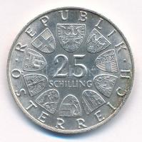 Ausztria 1970. 25Sch Ag "Lehár Ferenc" T:1-,2 
Austria 1970. 25 Schilling Ag "Franz ...