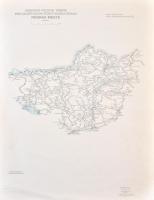 1976-1977 3 db közúti térkép: Pest, Nógrád és Szabolcs-Szatmár megye. Bp., Kartográfiai Vállalat/KPM...