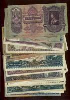 Pengős/infla tétel 1930-1946. 28 klf bankjegy T:II, II/III, III