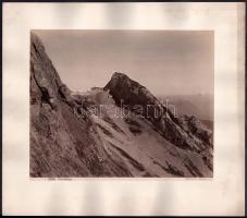 cca 1910-1920 Luzern, Lucerne; Pilatus, Pilatusbahn / mountain railway, panorama, 6 large-size vinta...