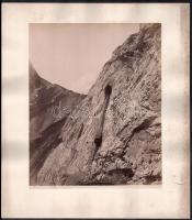 cca 1910-1920 Luzern, Lucerne; Pilatus, Pilatusbahn / mountain railway, panorama, 6 large-size vinta...