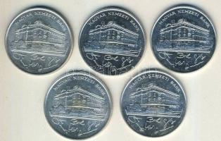 1993 200 Ft Ag "MNB" (5x) T:1, 2+