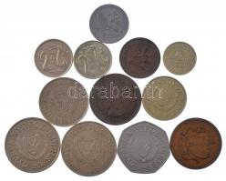 Ciprus 12xklf érméből álló tétel T:2-3 Cyprus 12xdiff coin lot C:XF-F