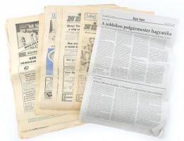 1988 Szöuli Olimpia napjairól tudósító újságok a nyitástól a zárásig