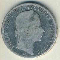 Ausztria 1858A 1Fl Ag T:3-