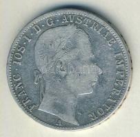 Ausztria 1861A 1Fl Ag T:3-