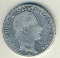 Ausztria 1858A 1Fl Ag T:3-