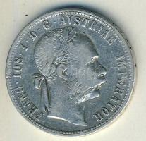 Ausztria 1888. 1Fl Ag T:3