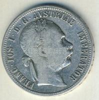 Ausztria 1881. 1Fl Ag T:3-/3