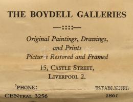 C. Haag, XIX. századi német festő: Sakkozók. Olaj, vászon. Jelezve balra lent. Minimális restaurálás...