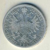 Ausztria 1890. 1Fl Ag T:3