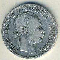 Ausztria 1890. 1Fl Ag T:3