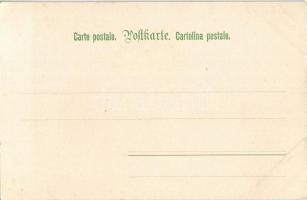 "Halt" Serie 31. Kunstverlag Rafael Neuber / Children art postcard, angel s: R. Kratki