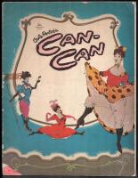 1960 Cole Porter: Can Can. Frank Sinatra, Shirley Maclaine. Képes film bemutató füzet, kisebb sérülésekkel.