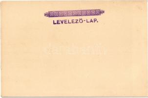 Gruss / Children art postcard, head. litho