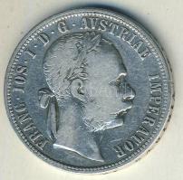 Ausztria 1886. 1Fl Ag T:3