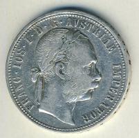 Ausztria 1876. 1Fl Ag T:3