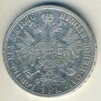 Ausztria 1876. 1Fl Ag T:3