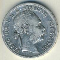 Ausztria 1890. 1Fl Ag T:3